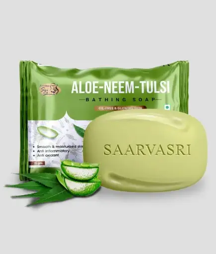 Aloe Neem Tulsi Bathing Soap